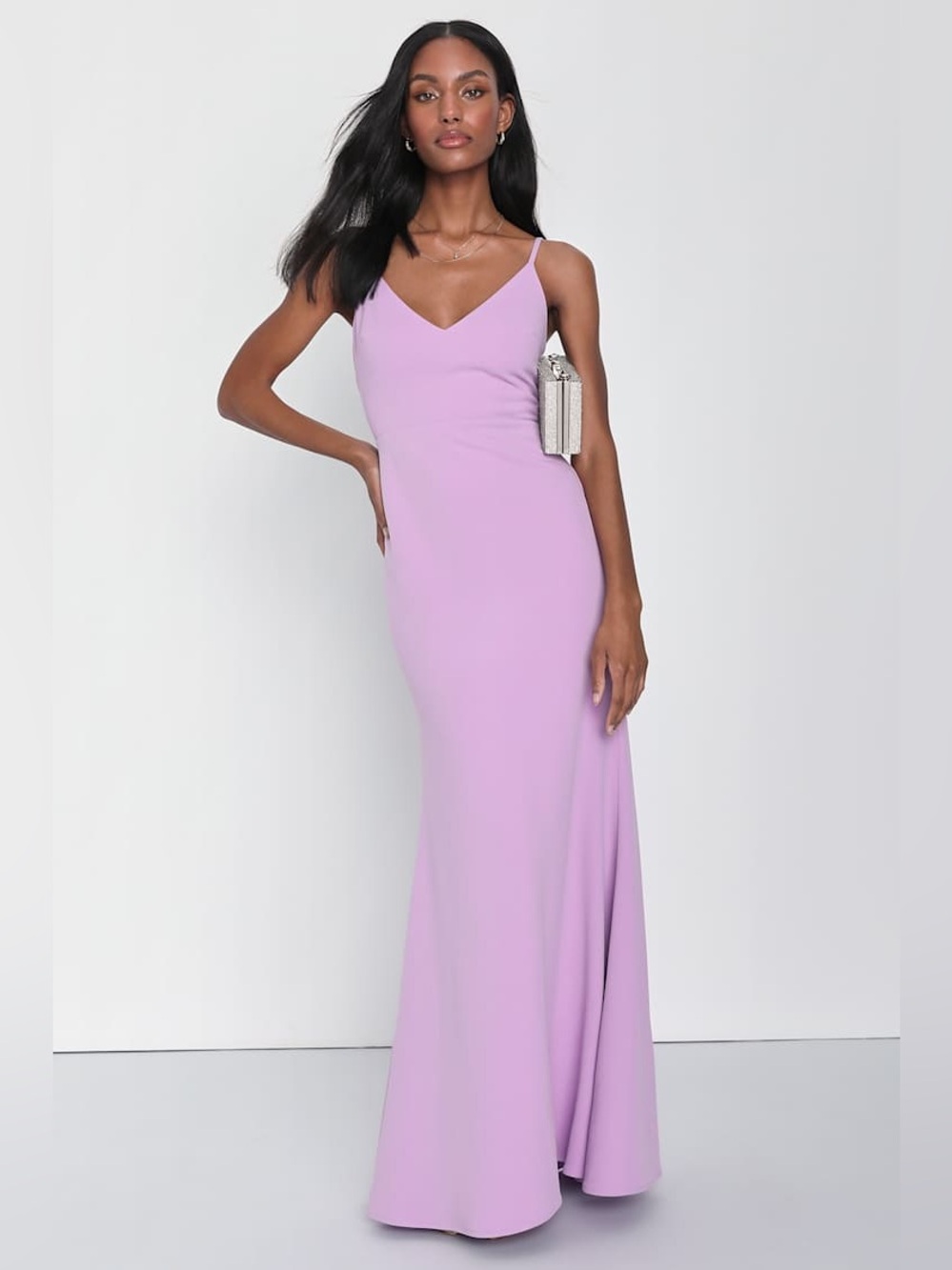Lulus Infinite Glory Lavender Maxi Dress